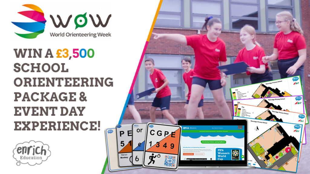 Enrich Education as the official education partner of the International Orienteering Federation is giving away a School Outdoor Adventurous Activities (OAA) package, worth over £3,500!